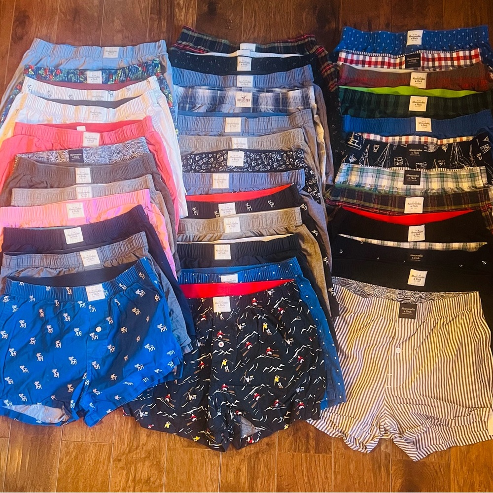 A&F boxer shorts bundle